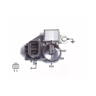 REGULADOR DE VOLTAJE 12V.MITSUBISHI- NISSAN/DODGE (IMPORTADO)