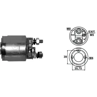 SOLENOIDE VALEO 12V RENAULT MEGANE/PEUGEOT/CITROEN  12V