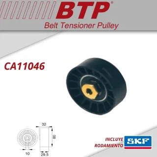 TENSOR POLY V PEUGEOT BOXER 2,5 TD OEM: 1281380 MEDIDAS 80X32X23,5 INT 10