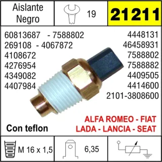 BULBO TEMPERATURA FIAT REGATTA-128-147