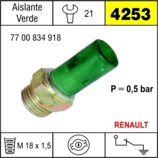 BULBO ACEITE RENAULT CLIO 1.7-1.8-1.9 DIESEL -LAGUNA