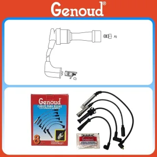 CABLE BUJIA MITSUBISHI 3000 GT V6 24V,TWIN TURBO V6 93
