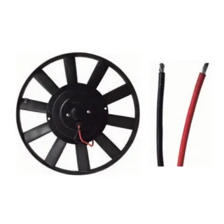 ELECTROVENTILADOR FORZADOR CON BOLUTA 3 VELOCIDADES 12V IMPORTADO