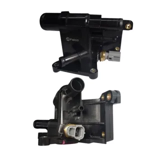 CARCASA TERMOSTATICA SIN TERMOSTATO FORD FOCUS ECOSPORT SMAX MOTOR 2.0 DURATEC CON SENSOR OEM = 6G9Z8K556A