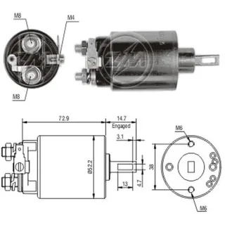 SOLENOIDE HITACHI 12V CHEV.LUV /ISUZU