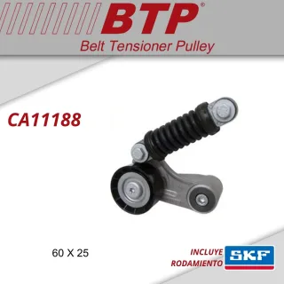 TENSOR POLY V RENAULT LAGUNA MOTOR 1.9 TDI MEGANE MOTOR 1.9 DIESEL SCENIC MOTOR 1.9 TDI 1998-2001 OEM: 77 00 861 810 VKM 36018 534 0105 20  MEDIDAS: 6