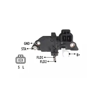 REGULADOR DE VOLTAJE 12V SERIE BOSCH IMPORTADO MERCEDES-BENZ CLASE C, CLK, MITSUBISHI