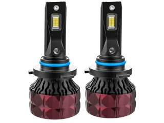 JUEGO LAMPARAS LED 9005 55W 55000LM CON COOLER Y SUPER CAMBUS (USO OFF ROAD) (9005)