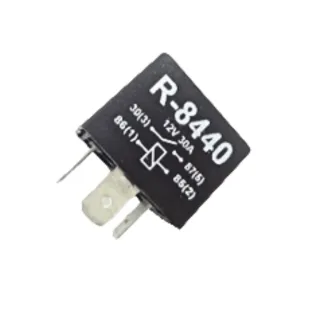 RELAY PEUGEOT 205-306-405/CITROEN AX-BERLINGO-C15-ZX/IVECO DAILY  S/SOPORTE 4 TERMINALES 12V  OEM 7905522210  7905522210