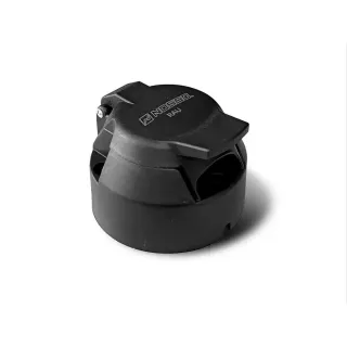 ENCHUFE PARA ACOPLADO 12V - FICHA HEMBRA 5/7 SALIDAS - TERMOPLASTICO UNIVERSAL
