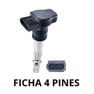 BOBINA IGNICION AUDI A3 1,8T QUATTRO A4 1,8T - A6 1,8T 1,8T QUATTRO AUDI TT 1,8 / AUDI / VOLKSWAGEN 06B905115J, 06B905115G, 06B905115L / VOLKSWAGEN BO