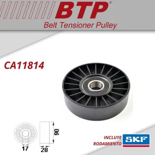 TENSOR POLY V FORD F-100 MEDIDAS: 90X28 INT: 17