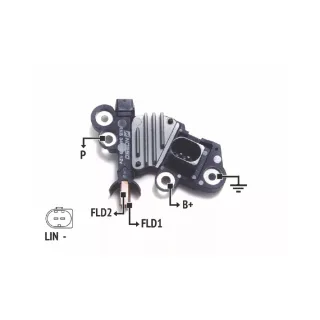 REGULADOR DE VOLTAJE 12V. AUDI A6-Q7- VW PASSAT CC (IMPORTADO)