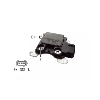 REGULADOR DE VOLTAJE 12V SERIE FORD SERIE  IMPORTADO OEM = F3A-10316-A / F3A-10346-A  / F3RU-10316-AA