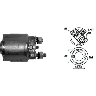 SOLENOIDE VALEO 12V RENAULT-CITROEN Y PEUGEOT