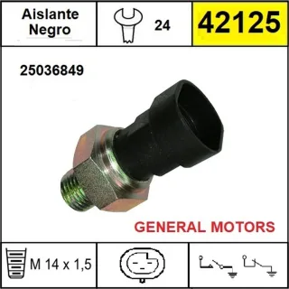 BULBO ACEITE CHEVROLET KADETT 1.8 2.0 EFI 92-98 -  MONZA 1.8 2.0 EFI 92-96 -  OMEGA 4.1 MPFI 95-98 - S10  2.2 2.4 EFI 95-03 - GRAND BLAZER 4.1 MPFI 97