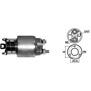 SOLENOIDE MARELLI 12V PALIO/UNO/TIPO/DUNA/SIENA INCLUYE EMBO