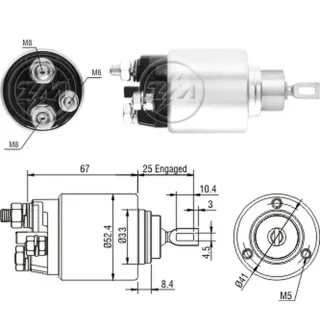 SOLENOIDE BOSCH 12V JUMPER 2.2/BOXER 2.2/DUCATO2.2/FORD TRAN