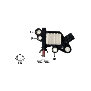 REGULADOR DE VOLTAJE BOSCH NISSAN-FRONTIER-KICKS-X TRAIL 12V EQUIVALENCIAS  0272220882(IMPORTADO)