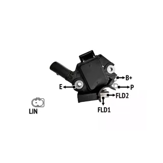REGULADOR DE VOLTAJE 12V HITACHI SERIE  IMPORTADO AUDI A8, Q7