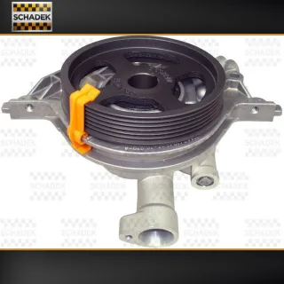 BOMBA ACEITE FORD FIESTA - ECOSPORT - FOCUS - KA -( MOTOR ROCAM 1.6 8V ) / CON POLEA DE CIGUENAL CON RETEN OEM = XS6E6600AD EQUIVALENCIAS 6289  900003