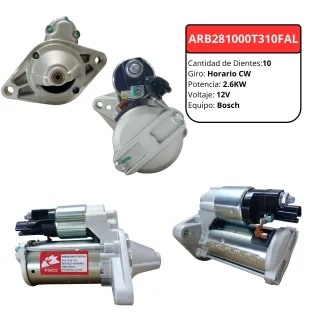 MOTOR ARRANQUE BOSCH TOYOTA YARIS COROLLA 1.8 16V 12V 1.2KW GIRO DERECHO 9 DIENTES F000C60299 F000C60300 28100-0T310 28100-0T310A STB2508