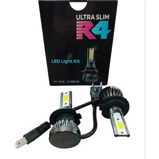 CREE LED H7 R4 ULTRA SLIM, SIN COOLER, CON DISIPADOR 24.000 LM