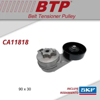 TENSOR POLY V FORD AUTOMÁTICO RANGER MOTOR POWER STROKE 3.0 TDI OEM: 70810066 BG5T10B300AA VKM 04776 A MEDIDAS: 90X30 (RUEDA CA11818R)