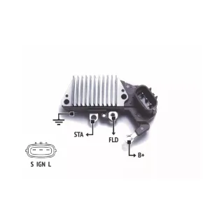 REGULADOR DE VOLTAJE 12V. TOYOTA CAMRY-CELICA (IMPORTADO)