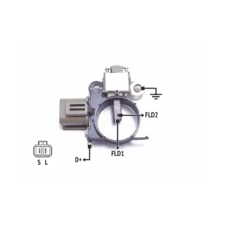 REGULADOR DE VOLTAJE 12V. MITSUBISHI L200- MAZDA DIESEL (IMPORTADO)