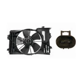 ELECTROVENTILADOR TOYOTA: COROLLA : 03'- 08' || FIELDER 03'- 08'   CON ENC.  - FLUJO: ASPIRANTE -  SENTIDO GIRO: ANTIHORARIO - EXT: 360 - POTENCIA: 84