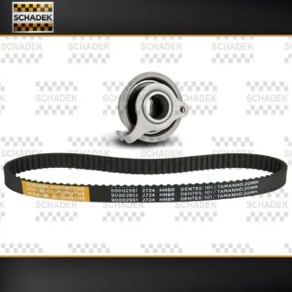 KIT DISTRIBUCION (101SHP+200H+ATB2366) HYUNDAI ATOS - GETZ -I10 1.1 / KIA PICANTO 1.0 - 1.1  EQUIV KTB506 - KIT-9033 - 530035510 - 1987948223 90002951