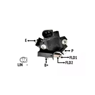 REGULADOR DE VOLTAJE 12V HITACHI SERIE  IMPORTADO AUDI, PORSCHE