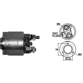SOLENOIDE VALEO 12V RENAULT CITROEN Y PEUGEOT