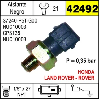 BULBO ACEITE ROVER TODOS /LAND ROVER DISCOVERY