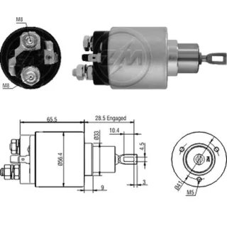 SOLENOIDE BOSCH 12V FORD F350/F400 - NISSAN 2.4