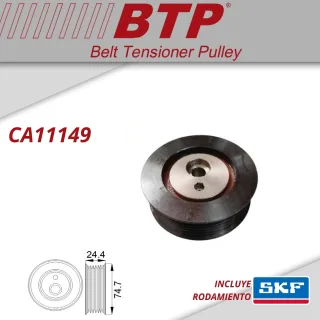 TENSOR POLY V RENAULT LAGUNA 2.2 DIESEL / TD OEM: 7700862743 VKM 36019 F-122306.7  MEDIDAS: 74.7X24.4