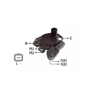 REGULADOR DE VOLTAJE VALEO 12V. RENAULT (IMPORTADO)