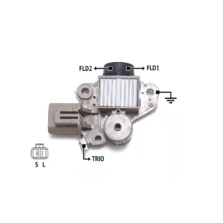 REGULADOR DE VOLTAJE MANDO KIA SEPHIA-SPECTRA 1.8  12V. (IMPORTADO)