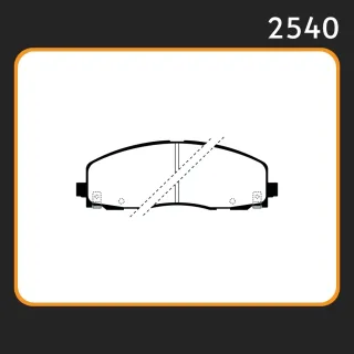 PASTILLAS DE FRENO  DODGE-CHRYSLER JOURNEY SXT  13 //  CARAVAN // WV ROUTAN 13/… LAR. 183 ANC. 62.35 ESP. 18.1 POSC. DEL. GUARDADO (1140) EQUIVALENCIA