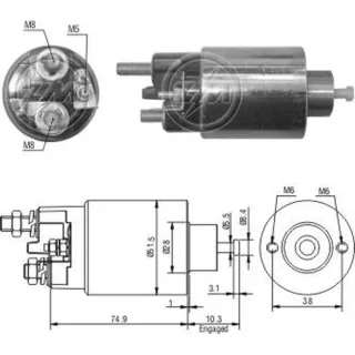 SOLENOIDE -MITSUBISHI 12V  JEEP JPX
