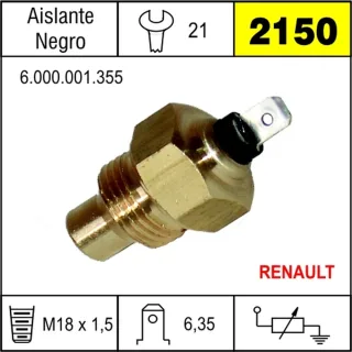 BULBO TEMPERATURA RENAULT 18 1400 -R12 TS D'84