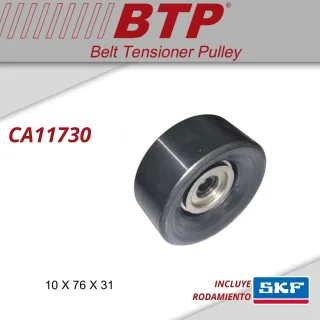 TENSOR POLY V CHEVROLET NUEVA S10 2.8 MOTOR VM (FIJO CENTRAL) OEM: 94722019 MEDIDAS: 76X31 INT:10
