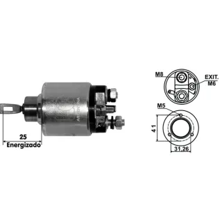 SOLENOIDE BOSCH 12V PALIO 1.7D/1.7TD-SIENA 1.7SD/1.7TD/EX. I