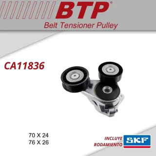 TENSOR POLY V FORD FOCUS 2 MOTOR 1.8 TDCI 2008>2014 OEM: 1367254 VKM 34110 534 0309 10 MEDIDAS: 70X24 76X26
