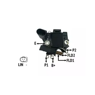 REGULADOR DE VOLTAJE 12V HITACHI SERIE  IMPORTADO AUDI RS5