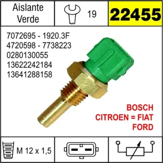 BULBO INYECCION FIAT MAREA -PEUGEOT 306 -CITROEN SAXO EQUIVALENCIAS 24730FAL 877MB