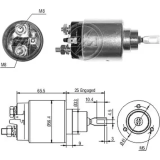 SOLENOIDE BOSCH 12V CLIO/LAGUNA/MEGANE/R19/TRAFIC/EX