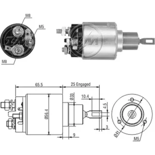 SOLENOIDE BOSCH 12V CITROEN:XSARA-PICASSO 2.0 16V/P.306 1.8