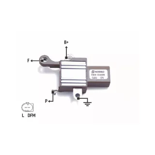REGULADOR DE VOLTAJE 12V NIPPONDENSO TOYOTA COROLLA 08 (IMPORTADO)